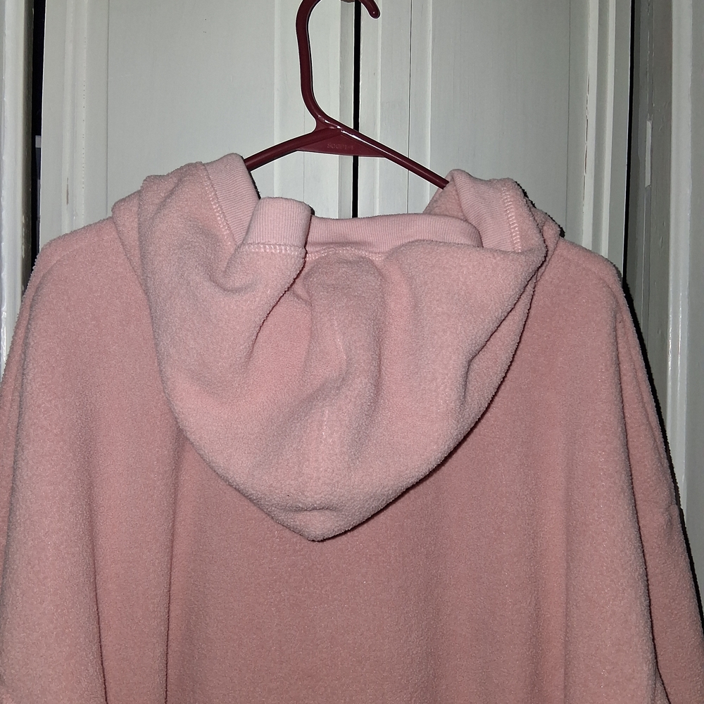 Cuddl Duds Soft Pink Hoodie Dress for Women - Picture 6 of 7